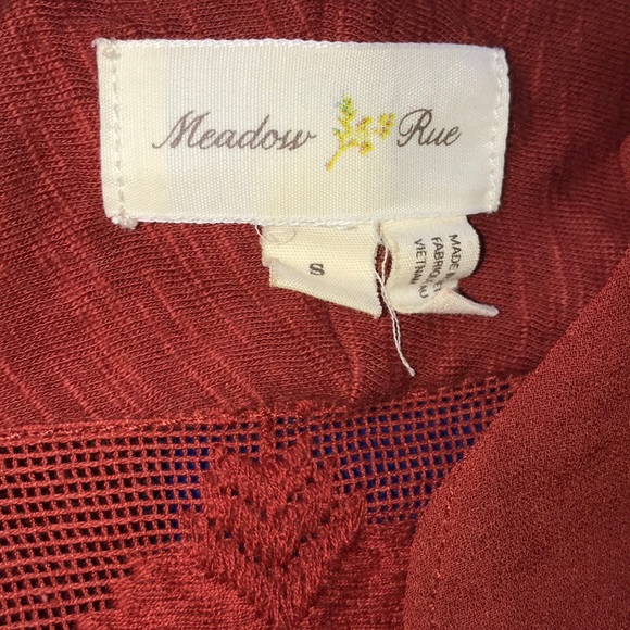 🎉HP🎉Anthropologie Orange Cardigan - Picture 7 of 8